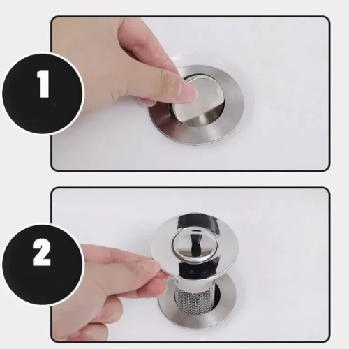 AquaBlock – Filtre anti-bouchon & anti-odeurs